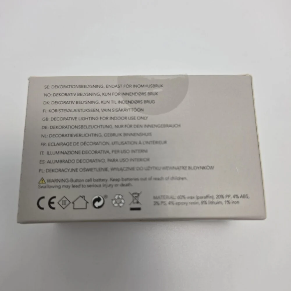 Bougie chauffe plat LED