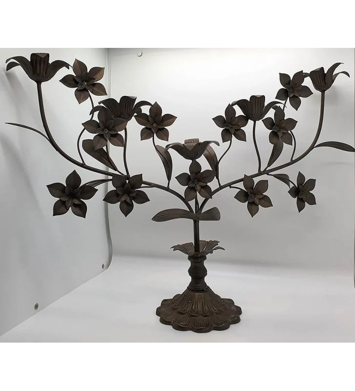 Bougeoir fleurs